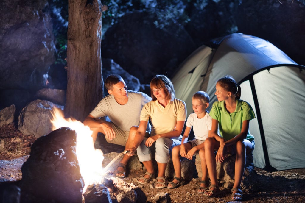 family camping