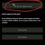 Augmented Reality Campsite Screen
