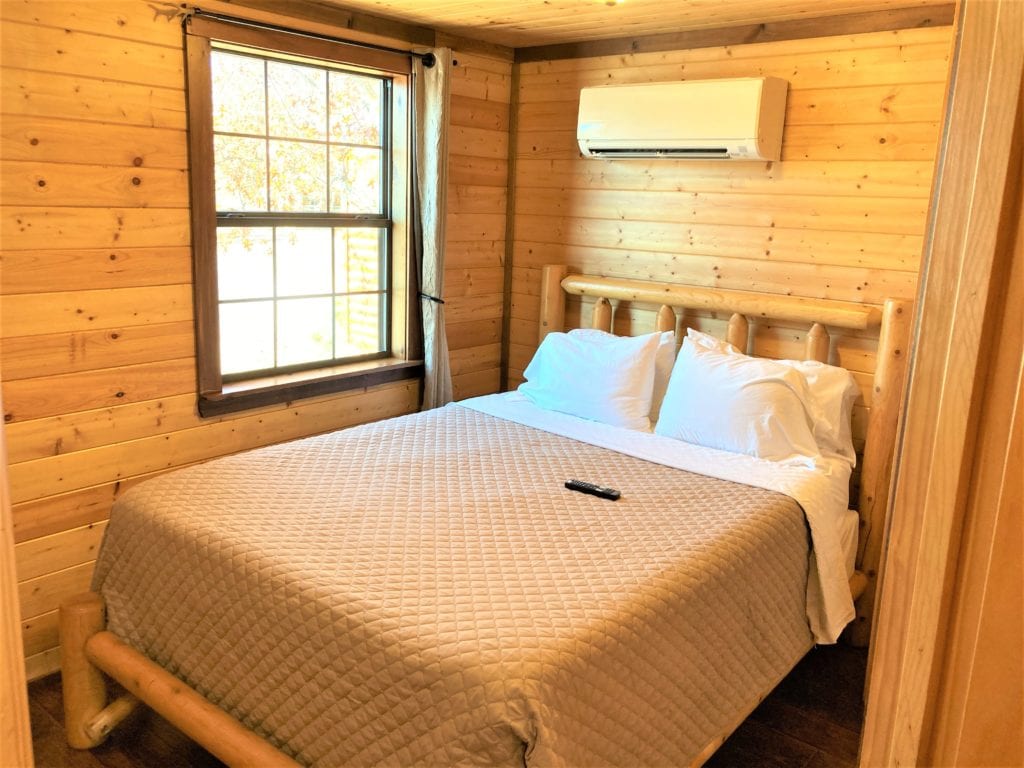 Standard One Bedroom Family Cabin Bedroom