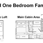 Standard One Bedroom Family Cabin