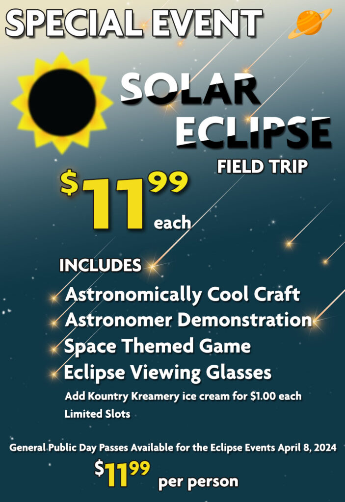Solar Eclipse Field Trip and day pass