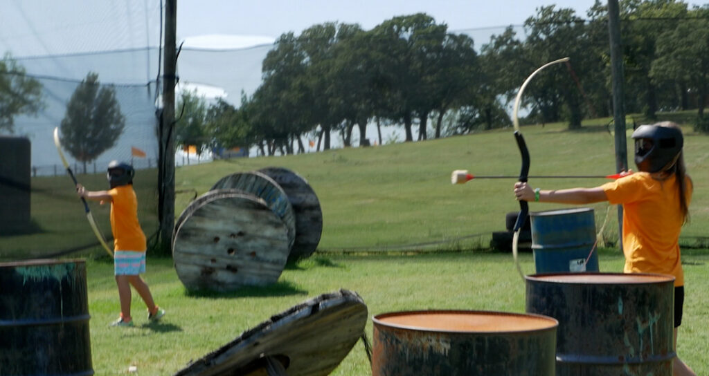 Archery tag header
