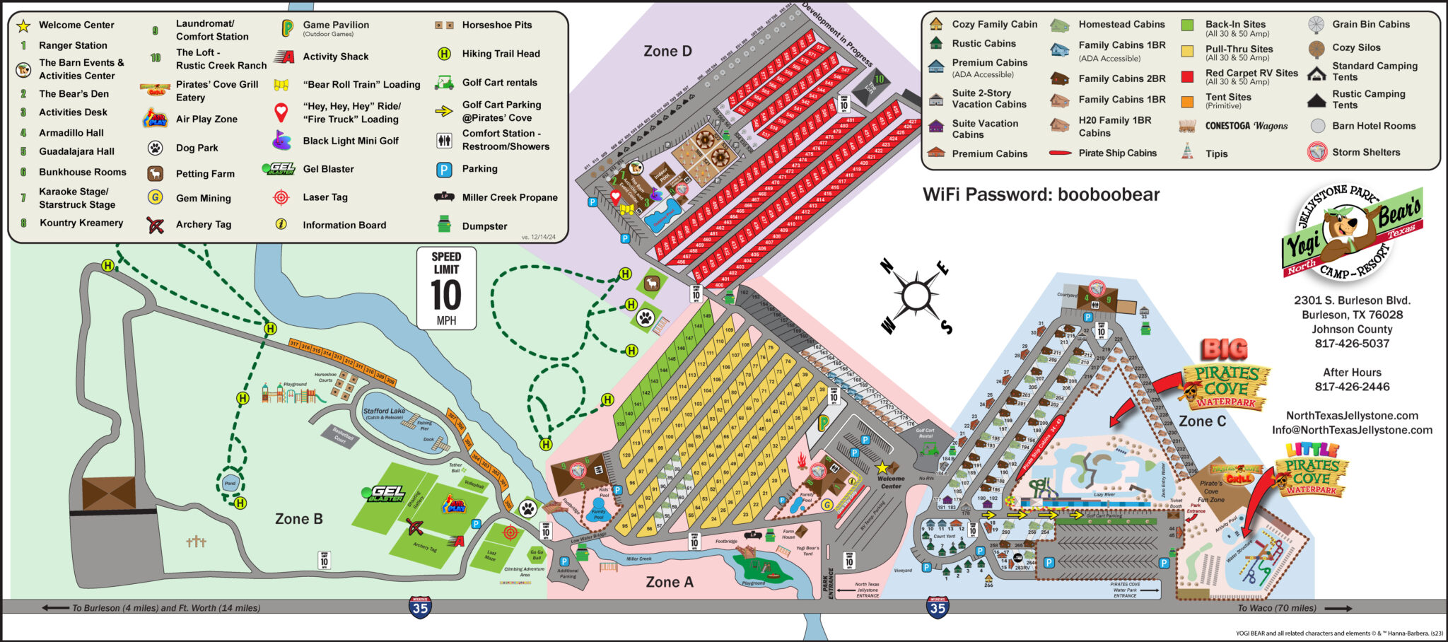 Park Map as of 2/6/25